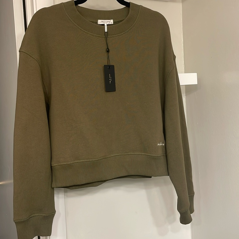 Rag & Bone Women’s Vintage Terry Sweatshirt, size L